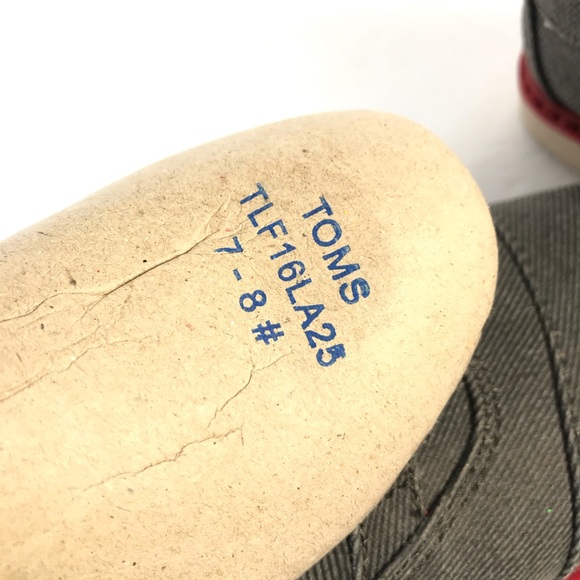Toms shoes boy size 8 - Picture 8 of 8